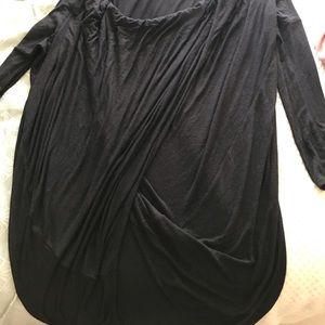 Boohoo cross front tunic